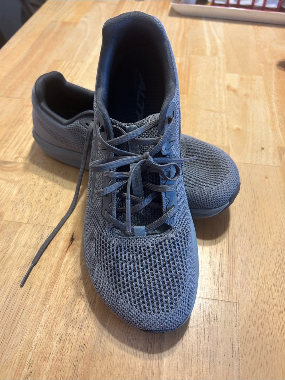 Altra Men's Gray Breathable Mesh Running Shoes